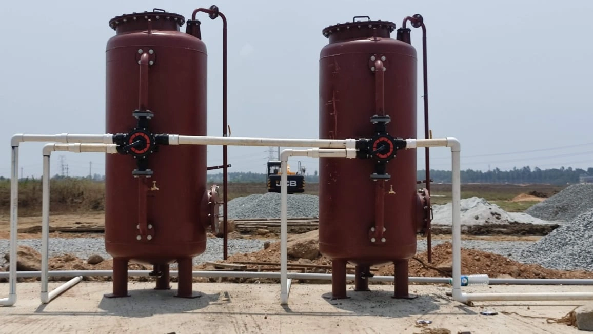Pressure Sand Filter and Activated Carbon Filter